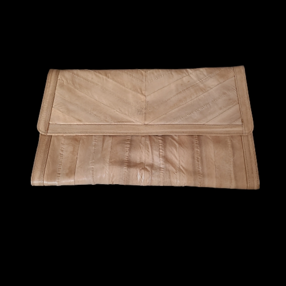 J Renee Vintage Authentic Eelskin Clutch/Purse